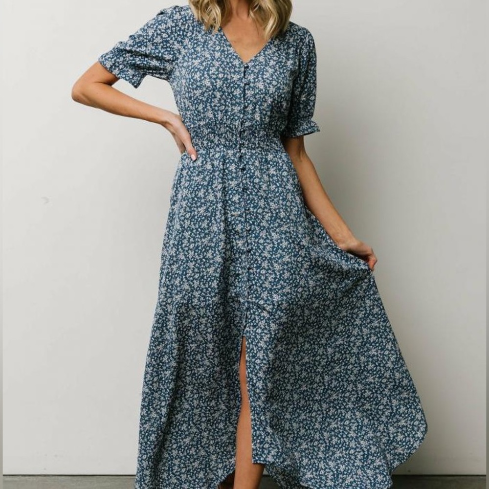 Baltic Born Robyn Maxi Dress - French Blue Floral